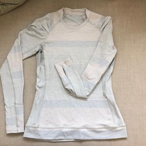 Lululemon striped running top